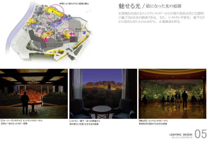 椿山荘庭園照明計画　プロポーザル